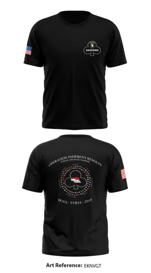 HHC, 1BCT, 101st Airborne Division (AASLT) Core Men's SS Performance Tee - eKnvGt