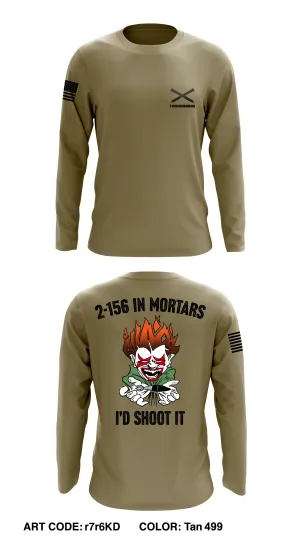 HHC 2-156 Mortars Store 1 Core Men's LS Performance Tee - r7r6KD