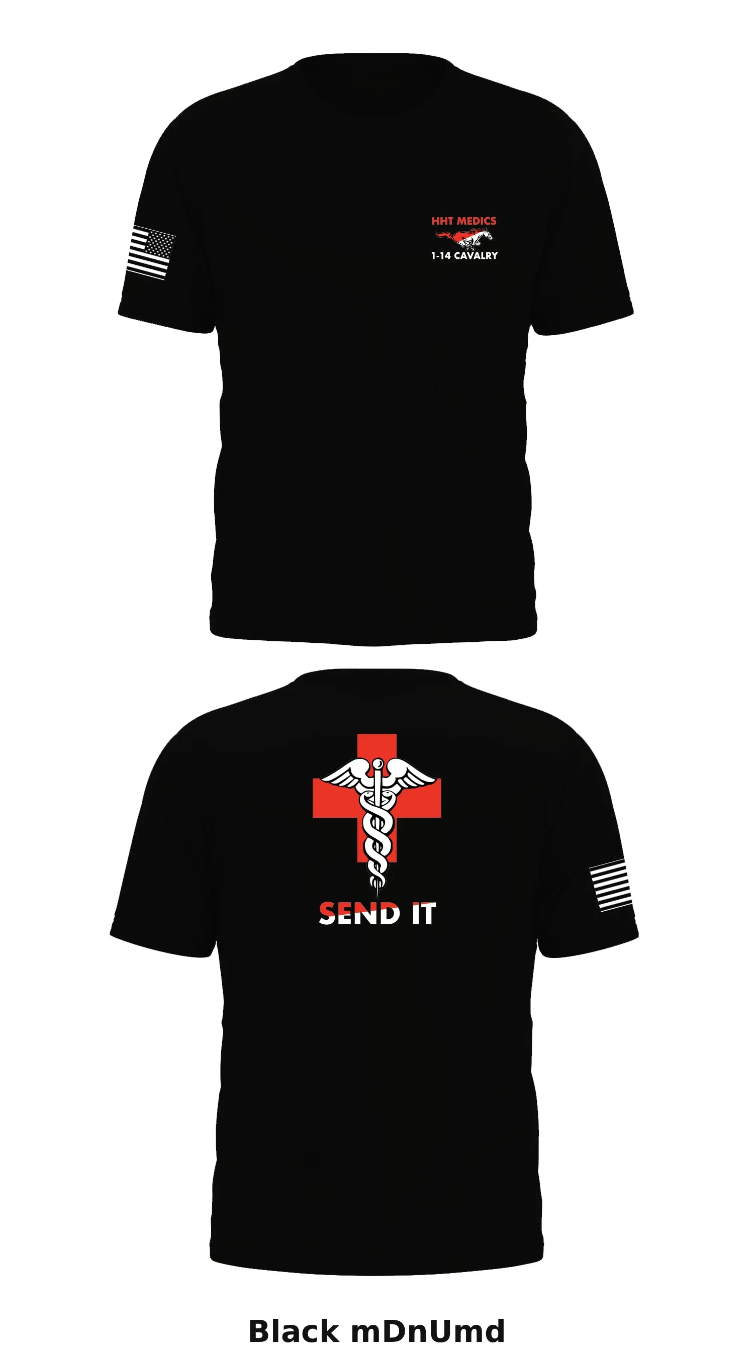 HHT Medics 1-14 Cavalry  Store 1 Core Men's SS Performance Tee - mDnUmd
