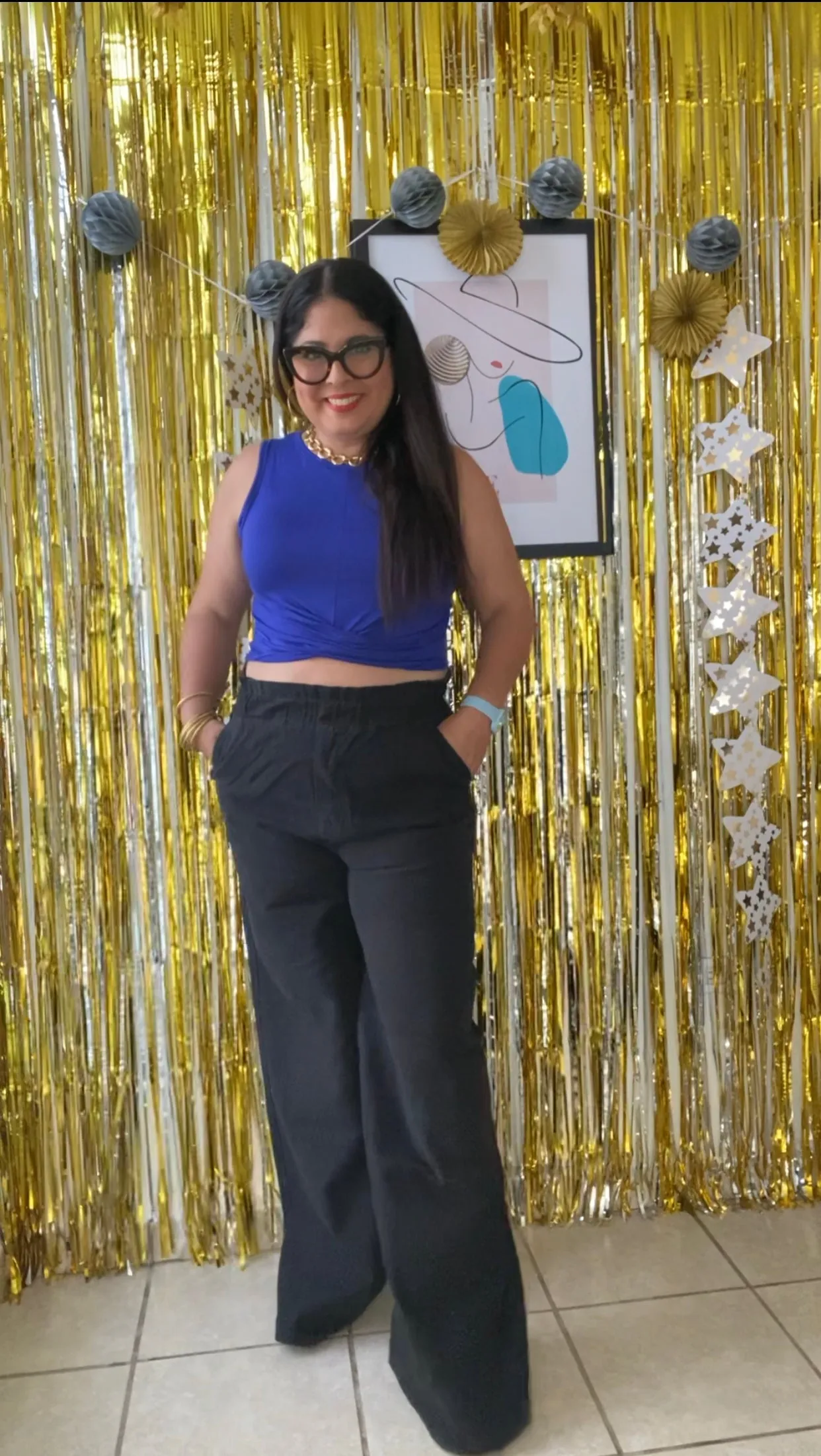 High Waist Paperbag Pants