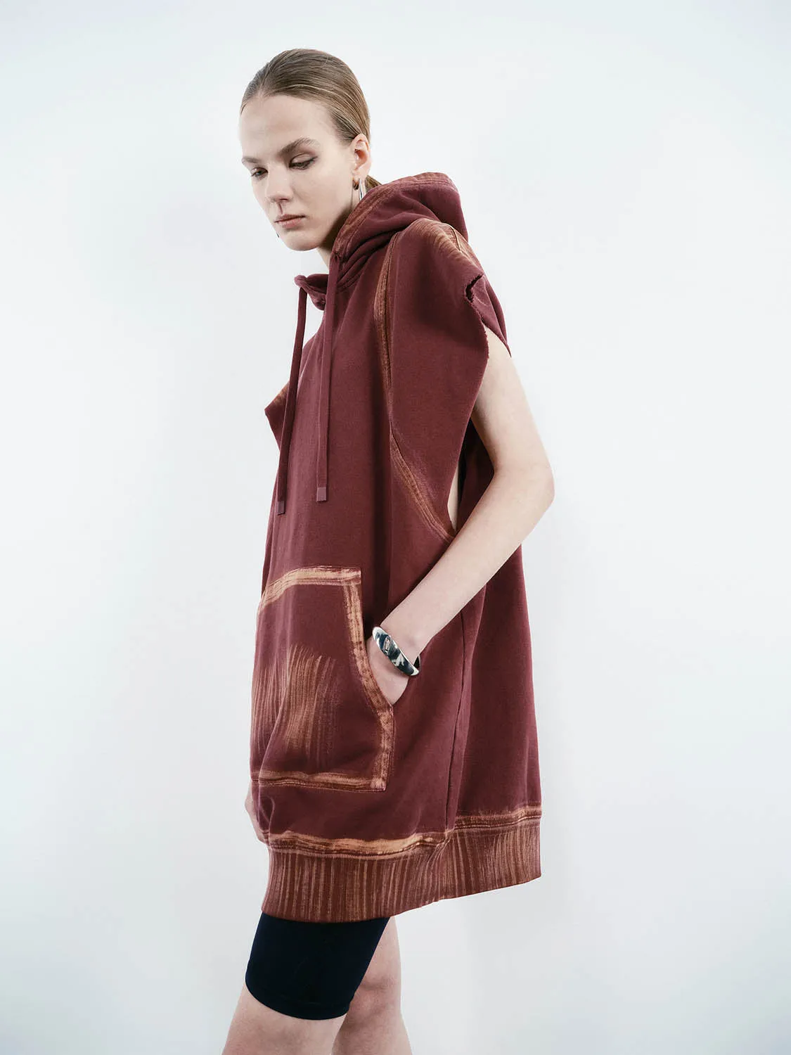 Hoodie Sleeveless Dresses