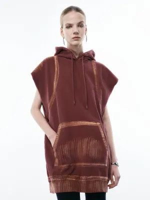 Hoodie Sleeveless Dresses