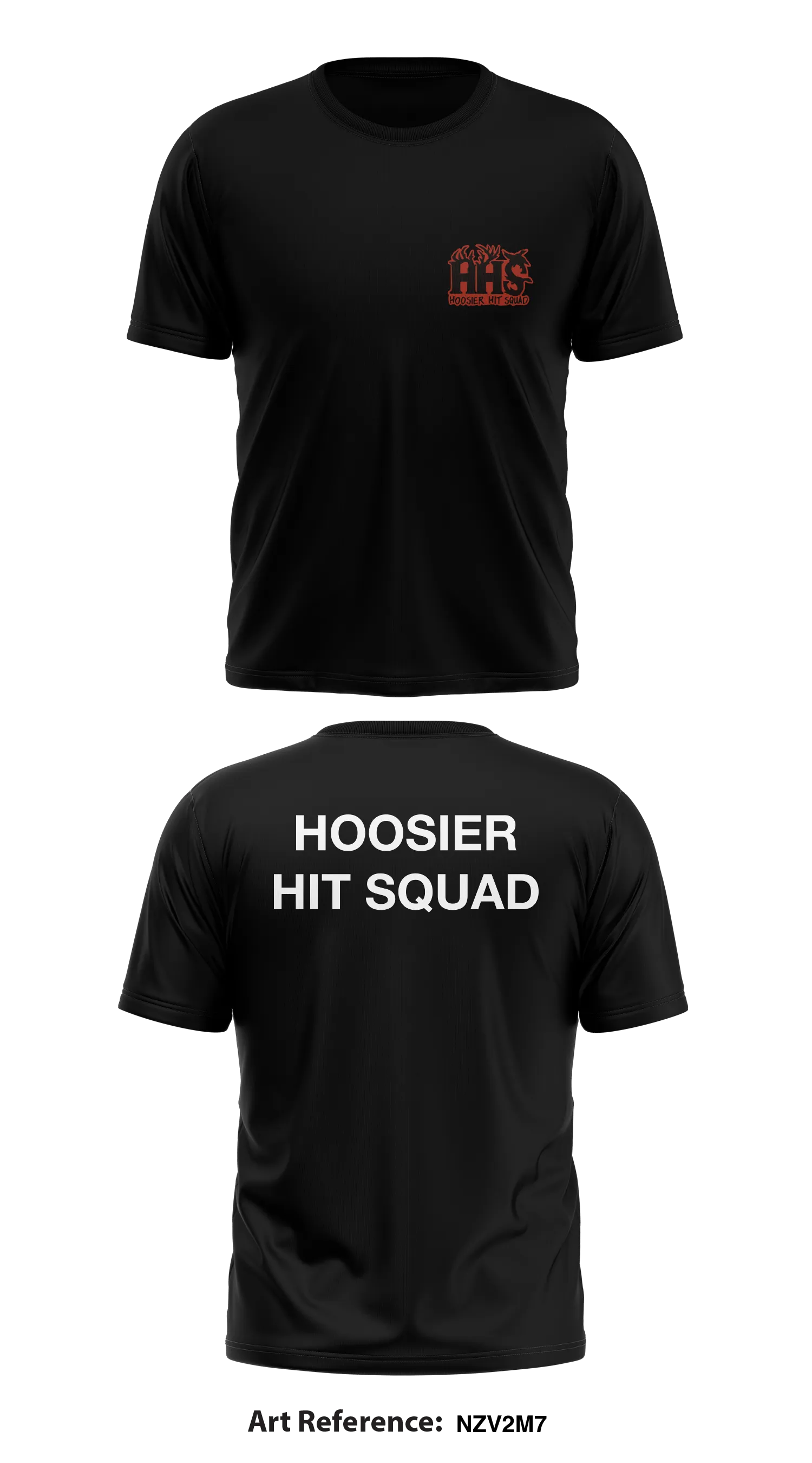 Hoosier_Hit_Squad Store 1 Core Men's SS Performance Tee - NzV2m7