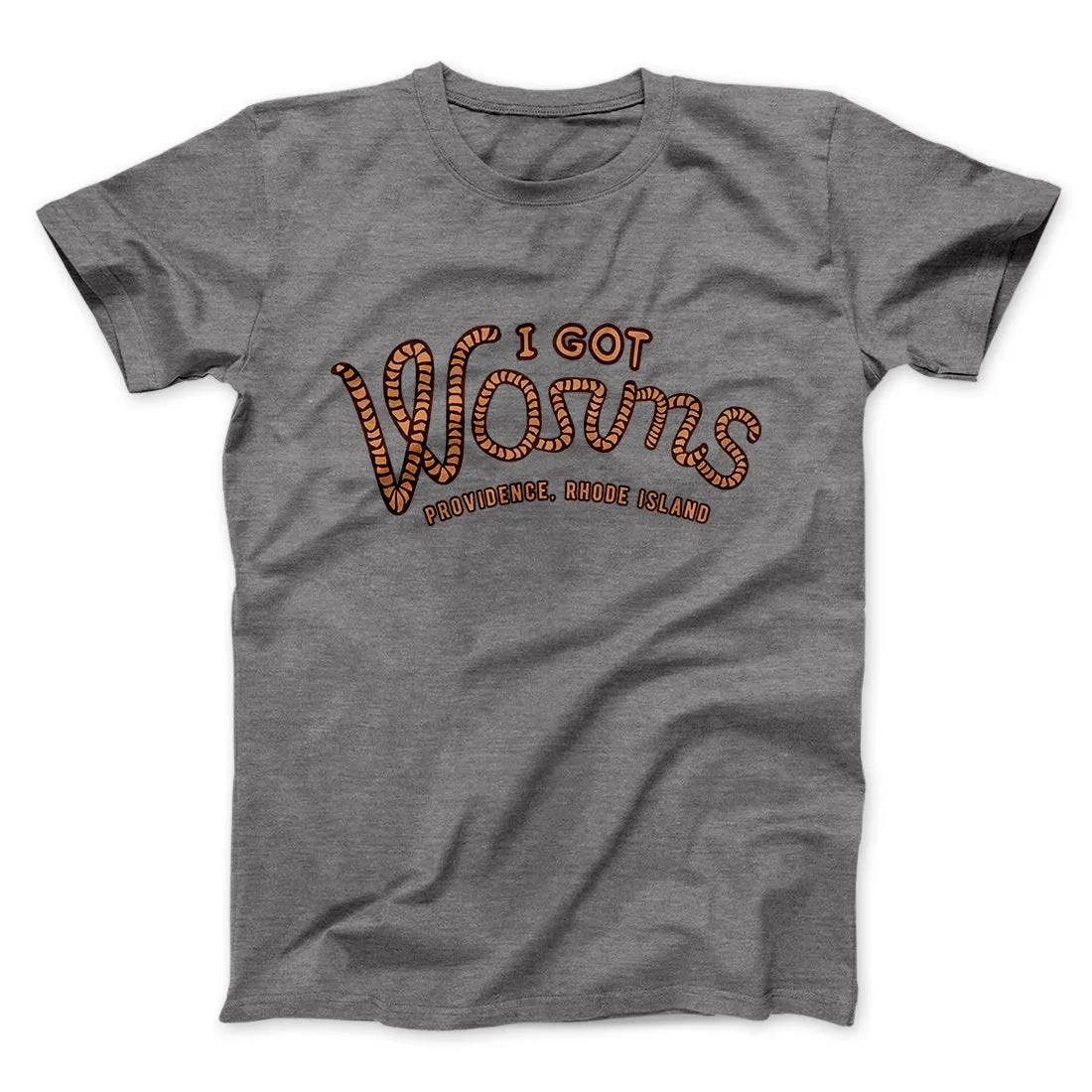 I Got Worms Funny Movie Men/Unisex T-Shirt