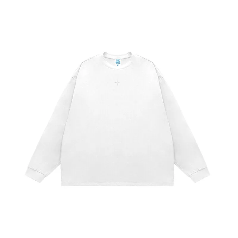INFALTION Outdoor Quick Dry Long Sleeve T-Shirts Oversized