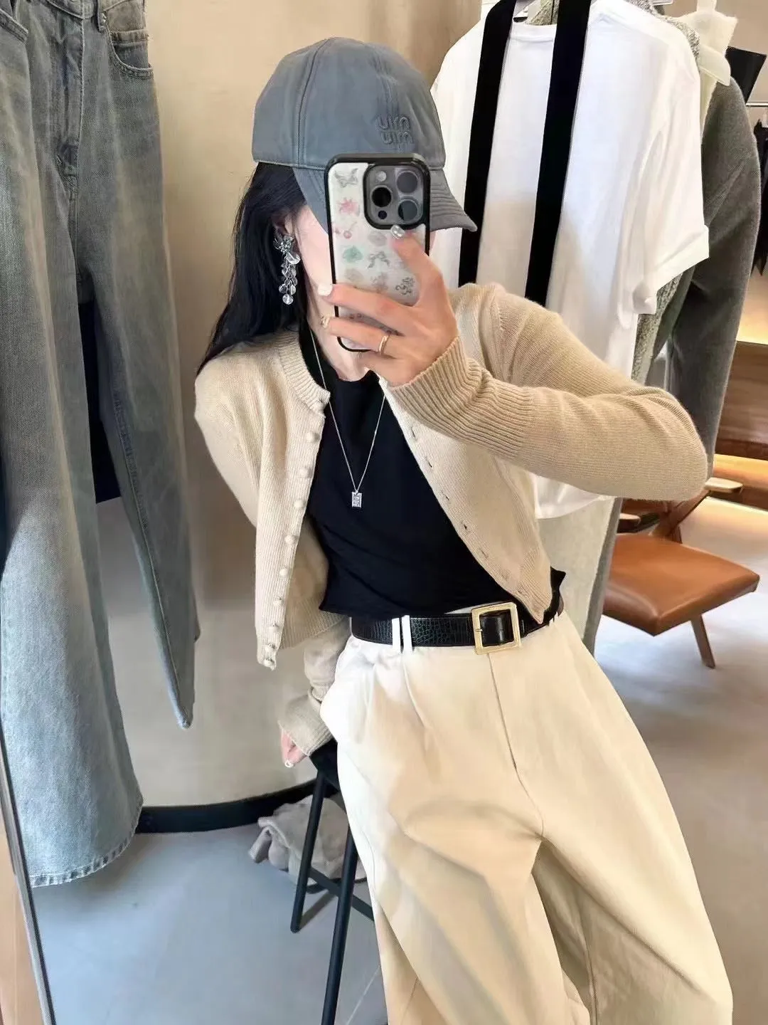 INSTOCK - Korean Wide Leg Pleated Pants