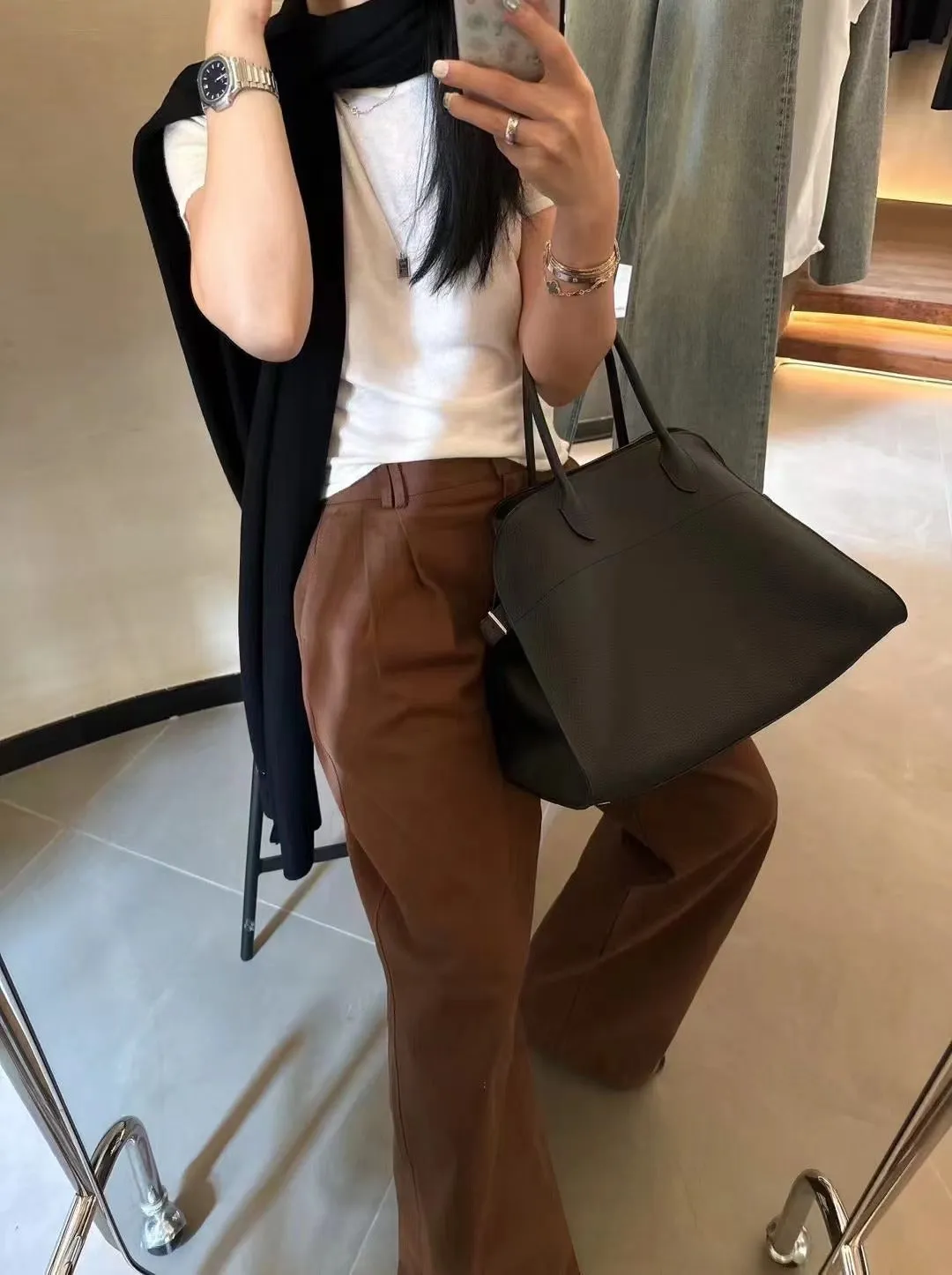 INSTOCK - Korean Wide Leg Pleated Pants