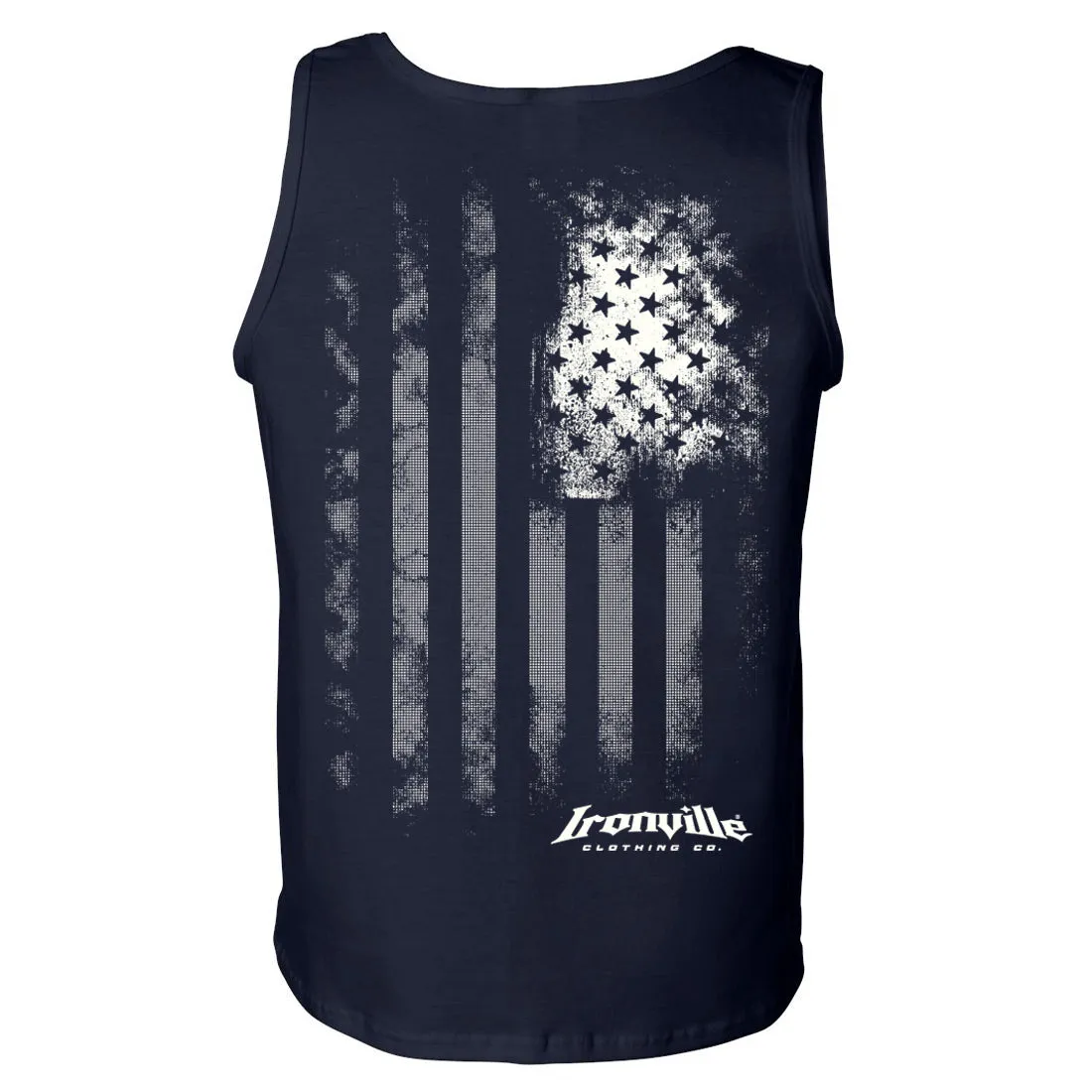 Ironville OLD GLORY Standard Cut Gym Tank Top