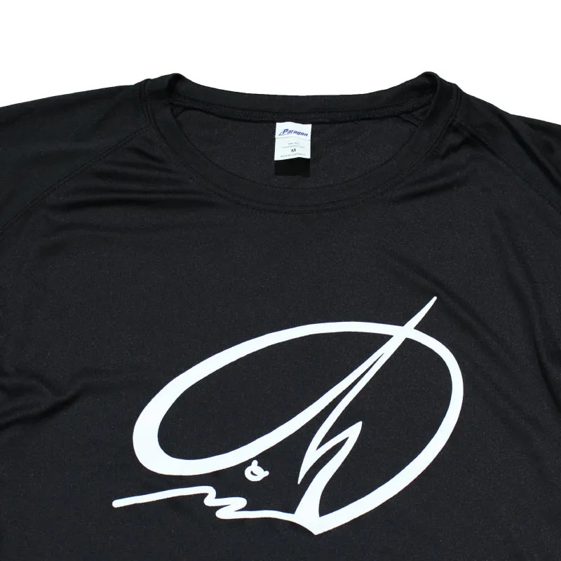 Island LS Performance Tee - Black