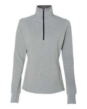 J America Women's Omega Stretch 1/4-Zip Sweatshirt - 8433
