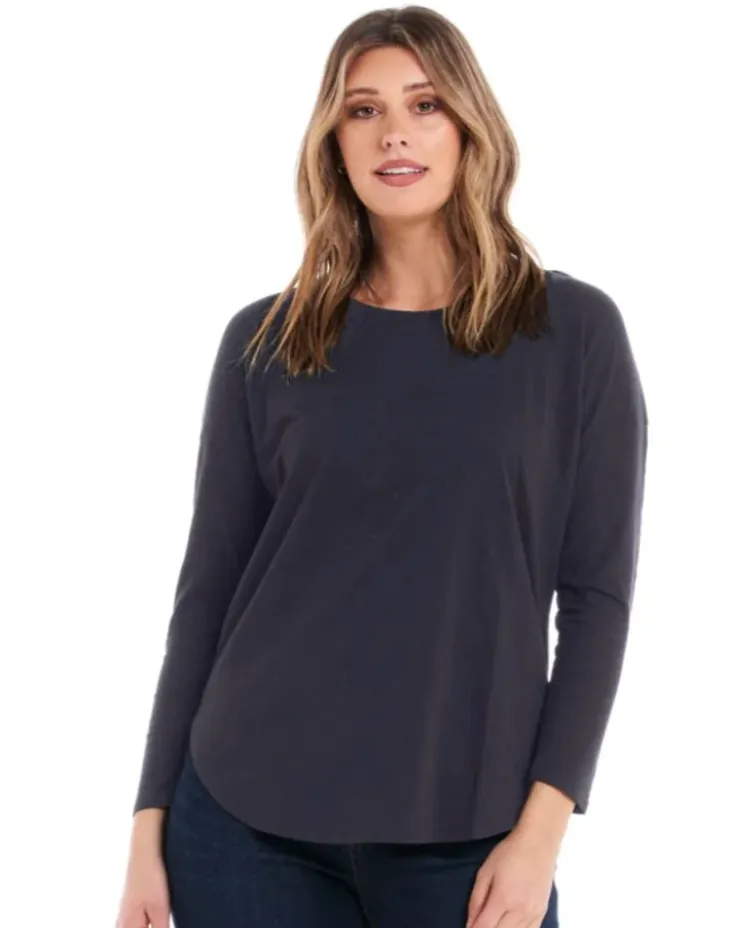 Jessie Long Sleeve Tee - 4 Colour Options