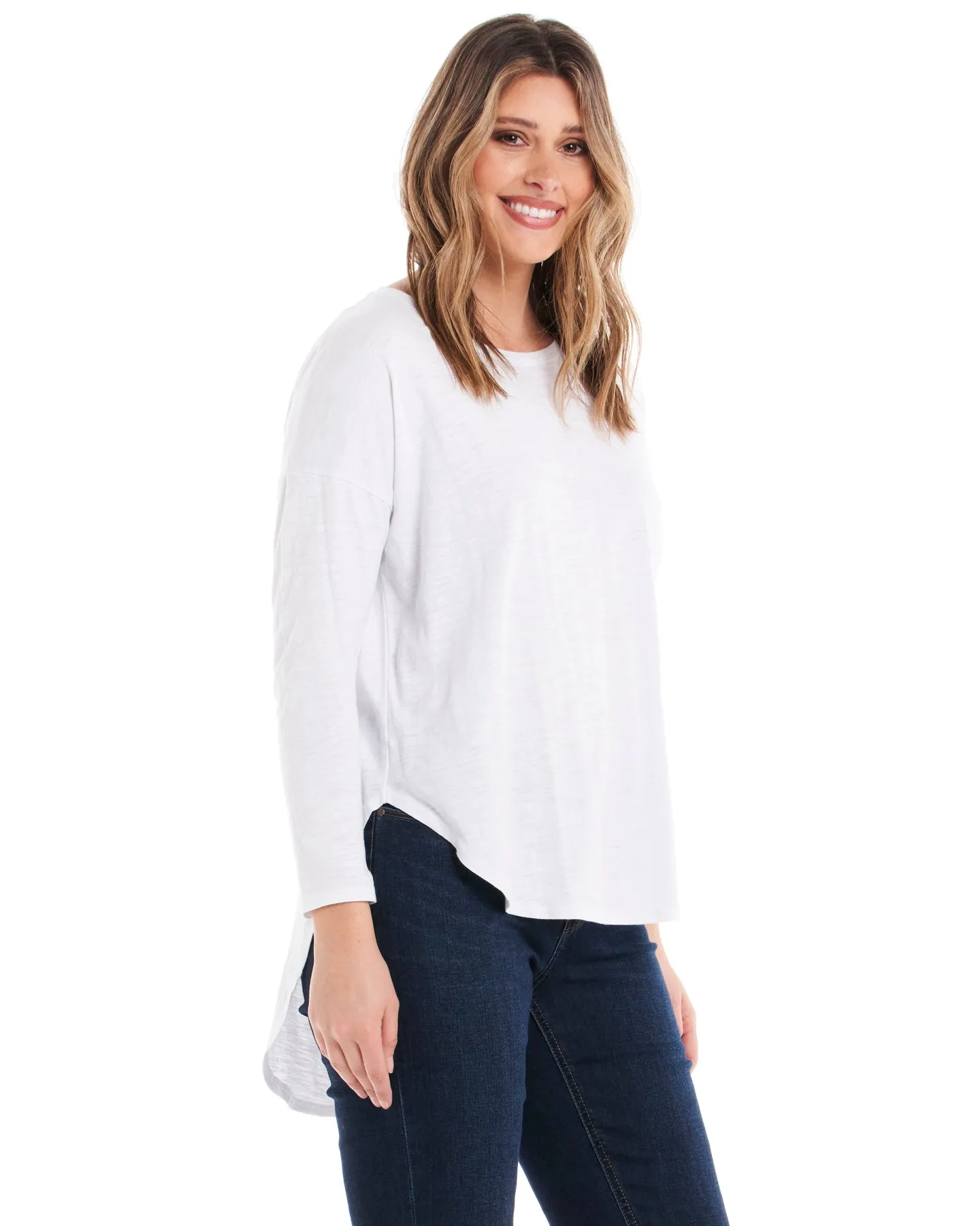 Jessie Long Sleeve Tee - 4 Colour Options