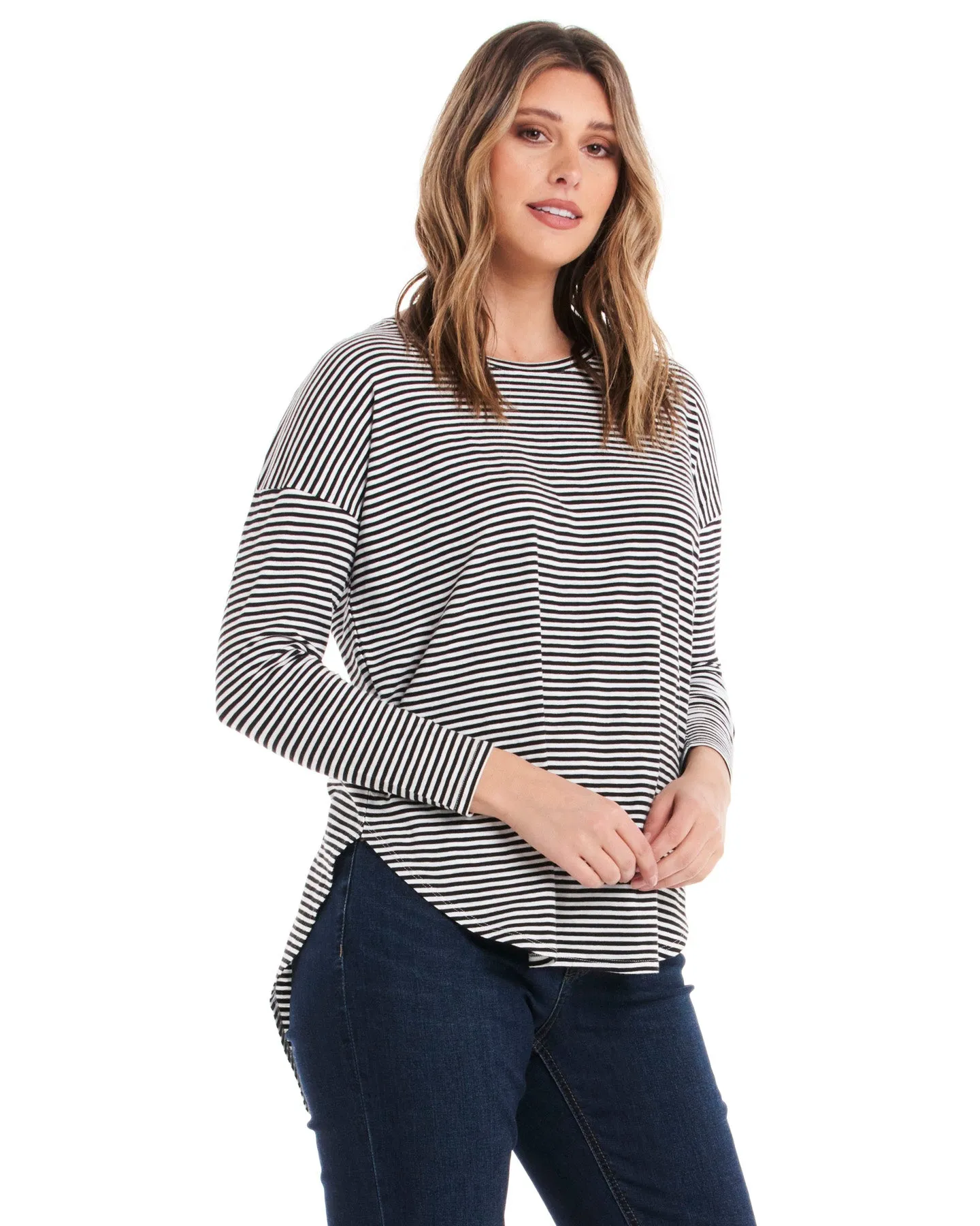 Jessie Long Sleeve Tee - 4 Colour Options