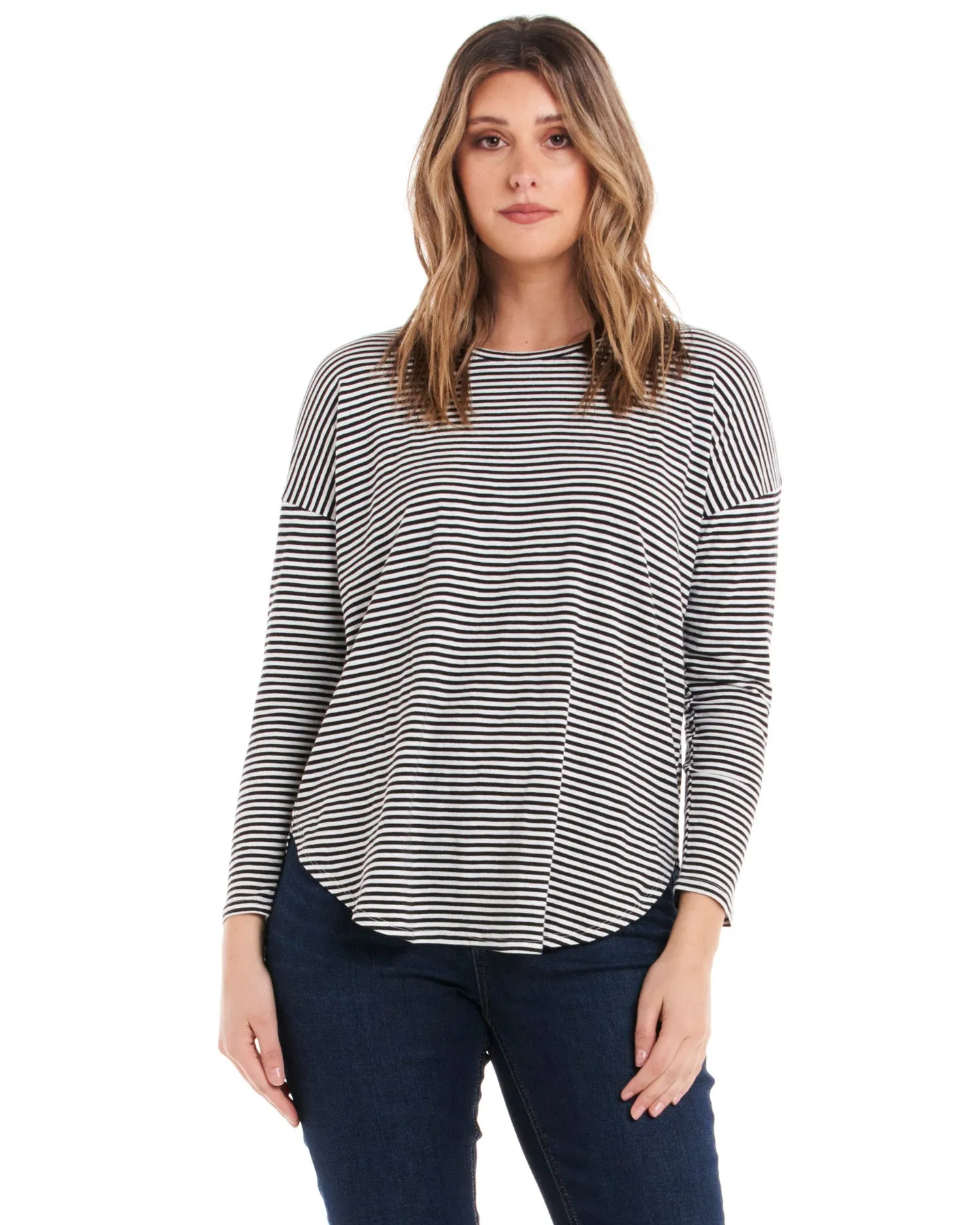 Jessie Long Sleeve Tee - 4 Colour Options