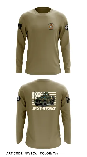 JLTV Training Center  Store 1 Core Men's LS Performance Tee - NYcECx-TAN