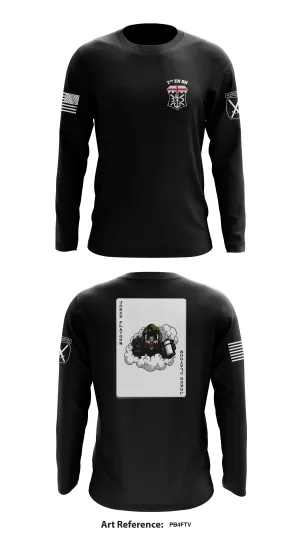 Joker Platoon HHC 7BEB Store 1 Core Men's LS Performance Tee - pB4fTv