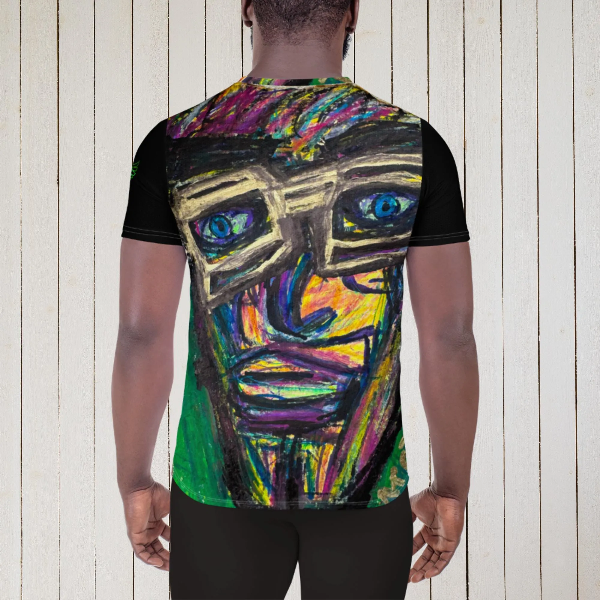 Journal Face Men's Athletic T-shirt