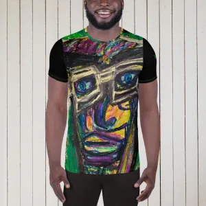 Journal Face Men's Athletic T-shirt