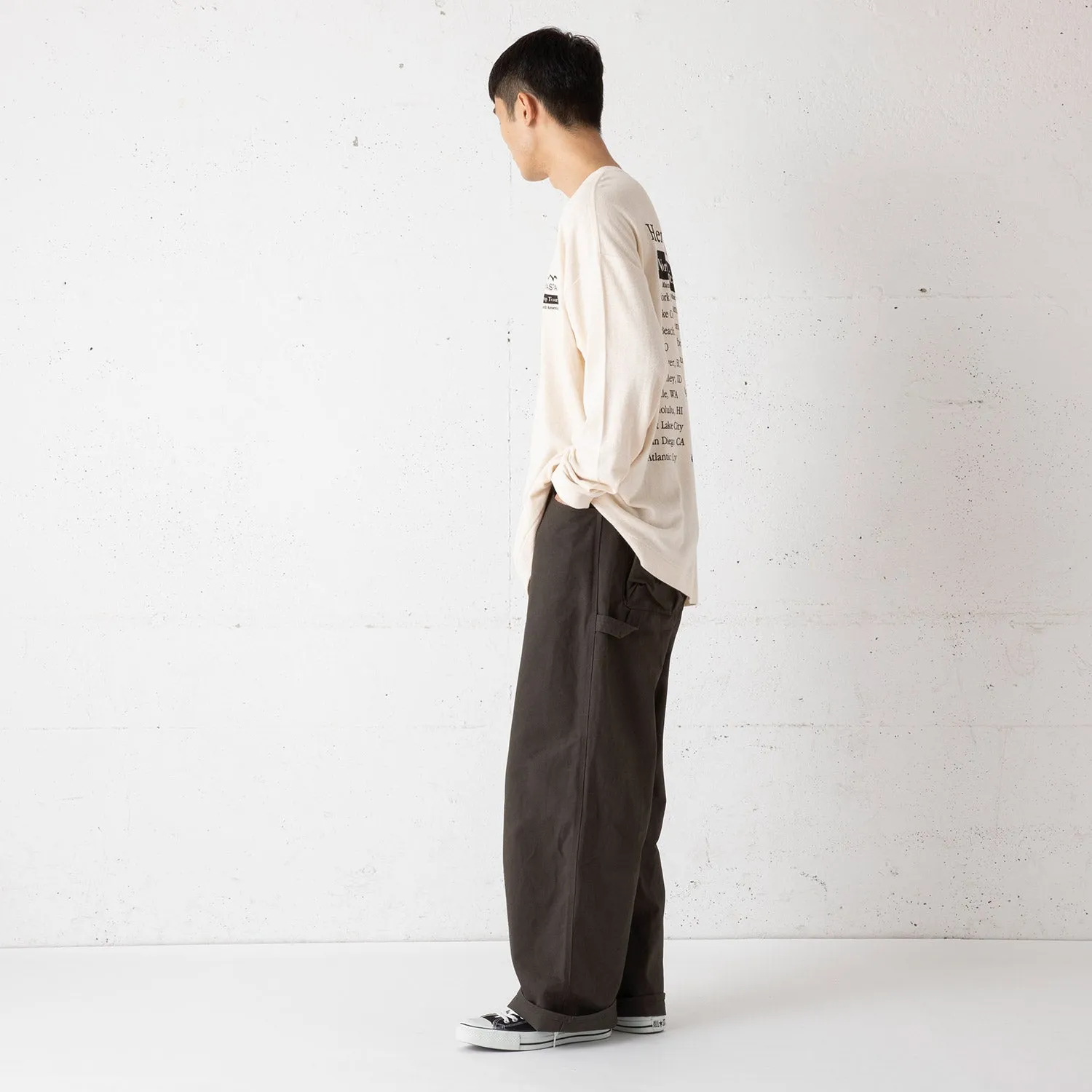 JRD by JARLD | ジェイアールディー バイ ジャールド　JRD x MANIKA 焚火パンツ(WIDE PAINTER PANTS) FIRE PROOF WIDE PANTS