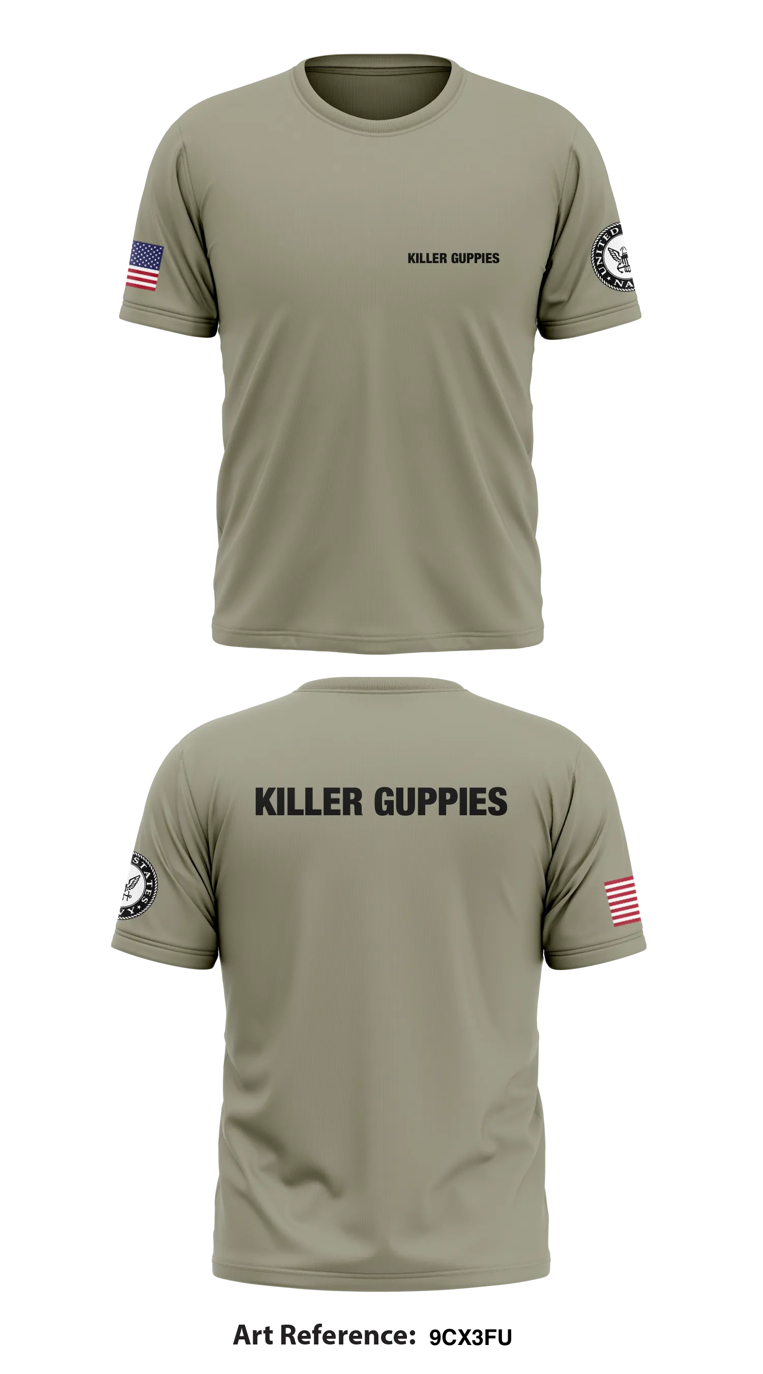 Killer Guppies! Store 1 Core Men's SS Performance Tee - 9CX3fU