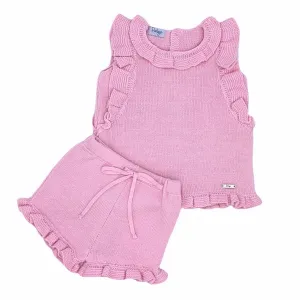 Knit 2 piece short set