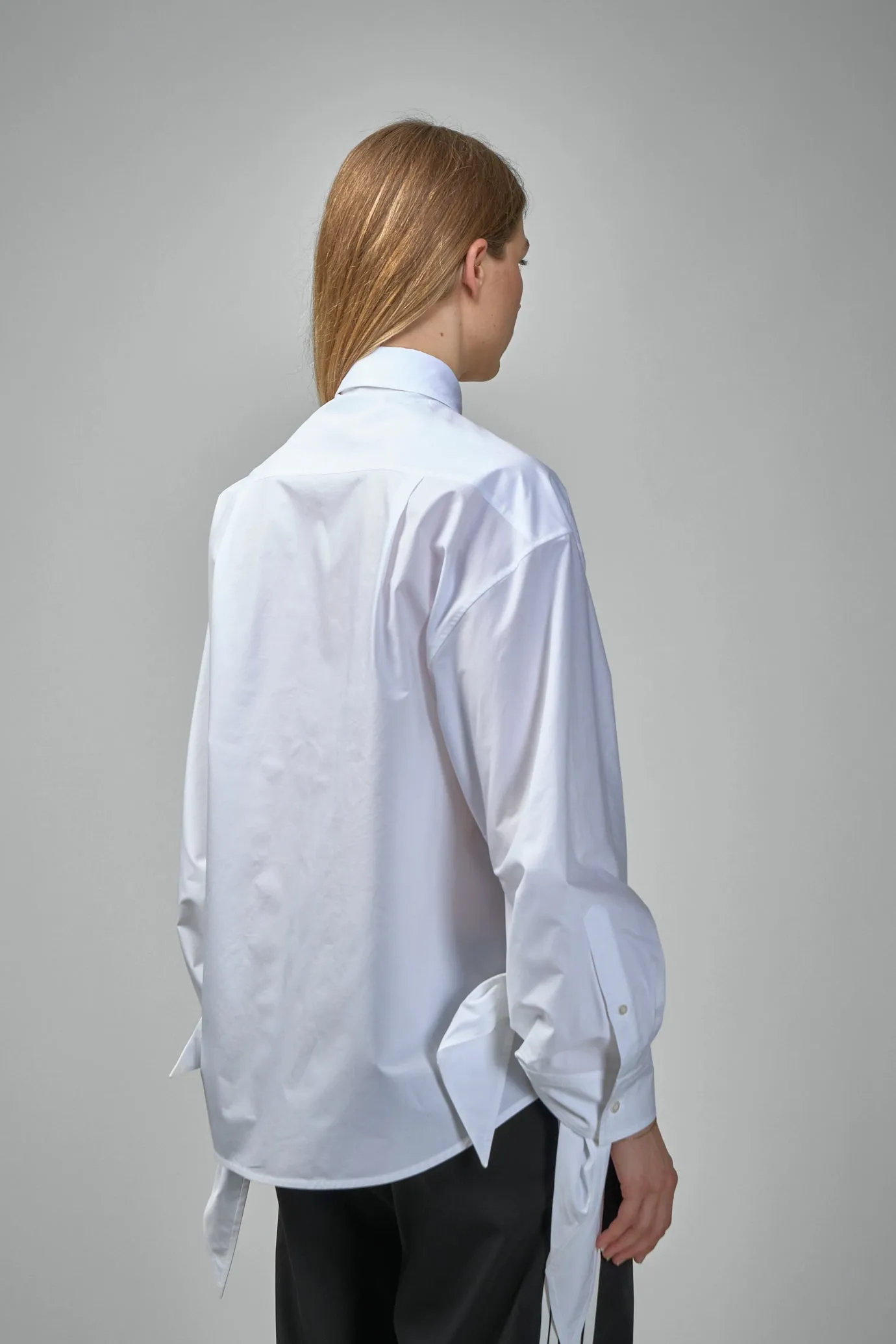 Knotted Cuff Blouse