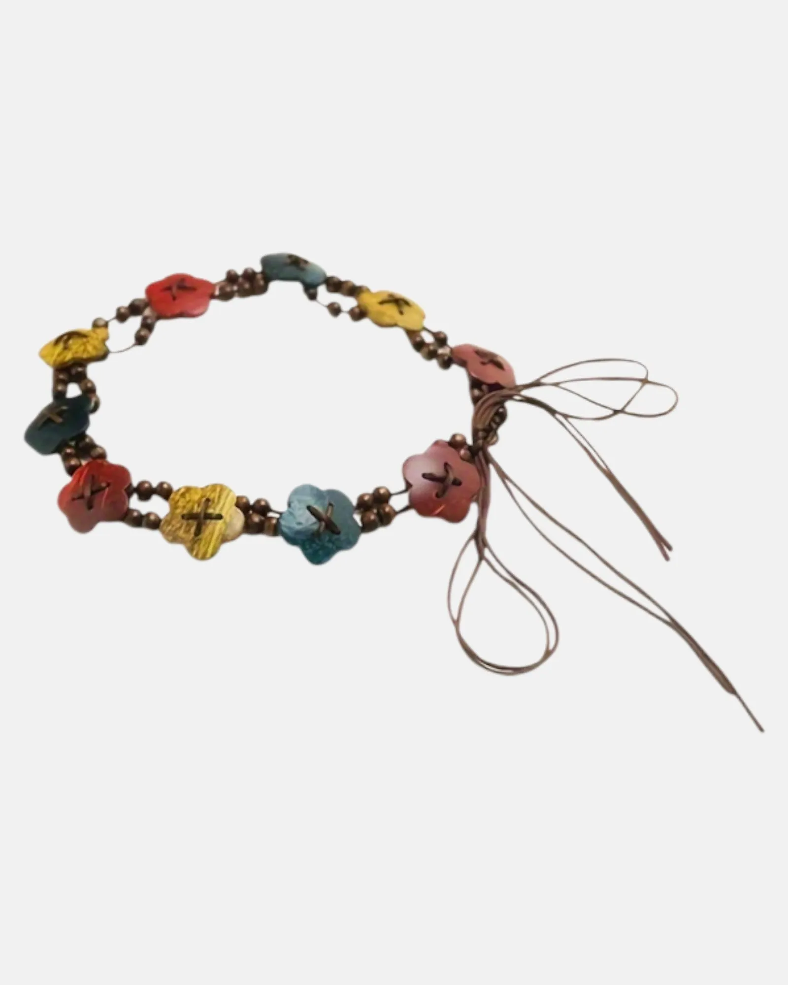 Lily – Bohemian Beaded Flower Belt for Effortless Style