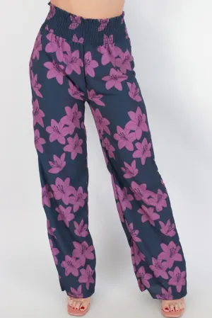 LILY SMOCKED WAIST PANTS