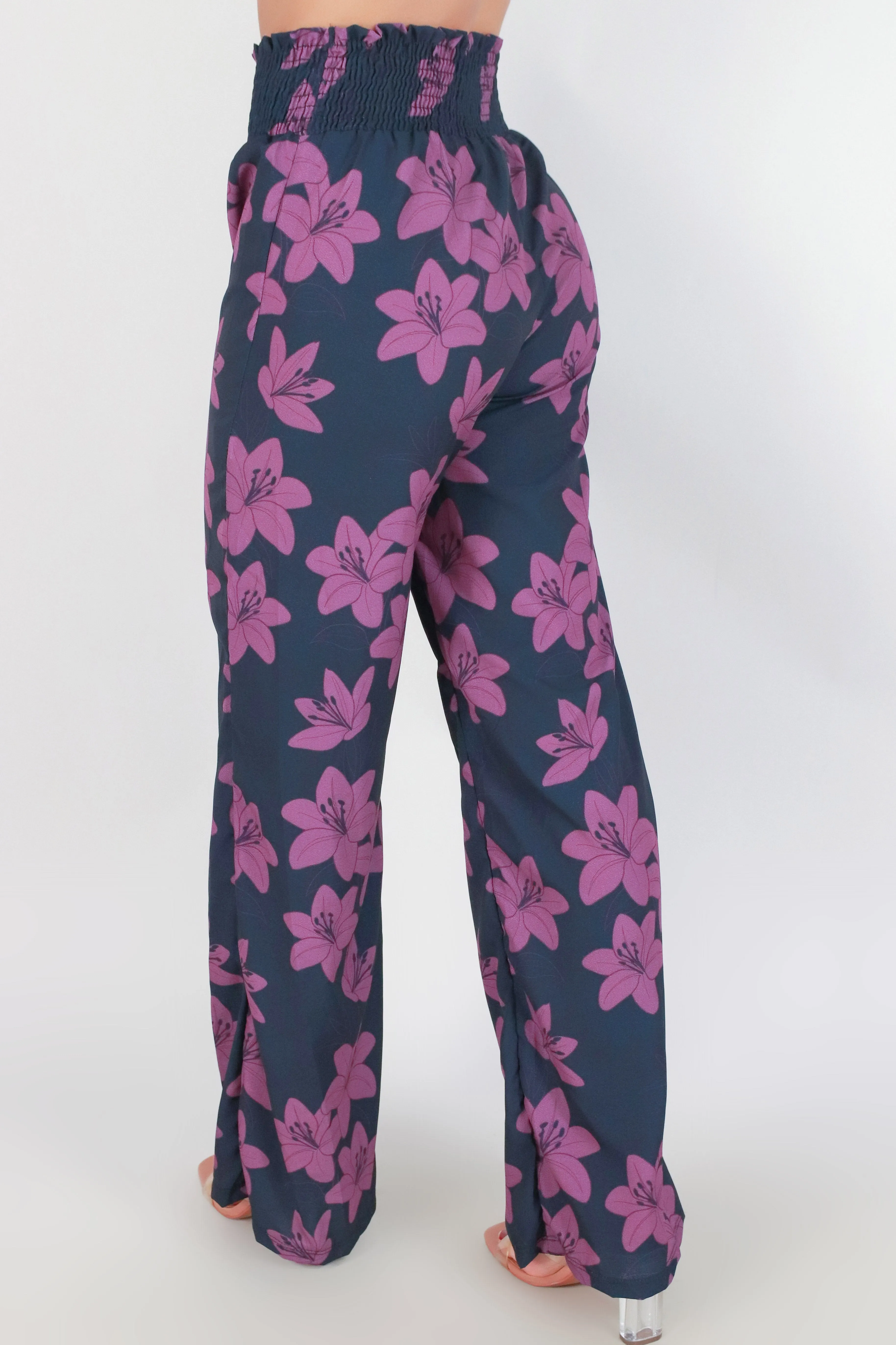 LILY SMOCKED WAIST PANTS