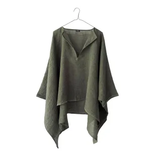 Linen Up & Down Wide Tunic