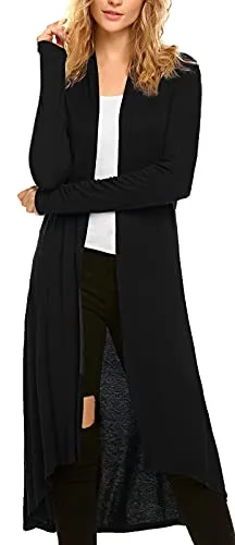 Long Drape Cardigan