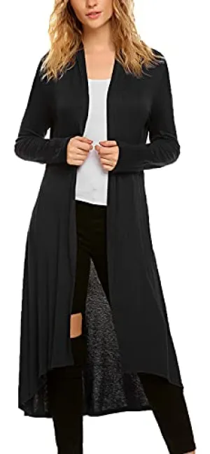 Long Drape Cardigan