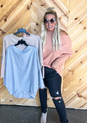 Long Sleeve Off Shoulder Dolman by Cherish - Final Sale