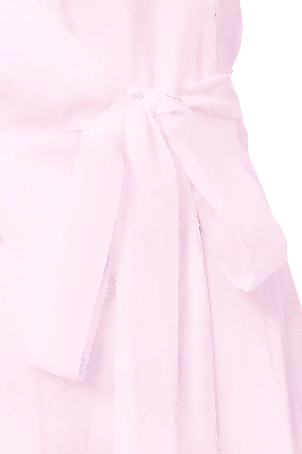 Long Wrap dress Chiffon  Maison D'Angel Ann