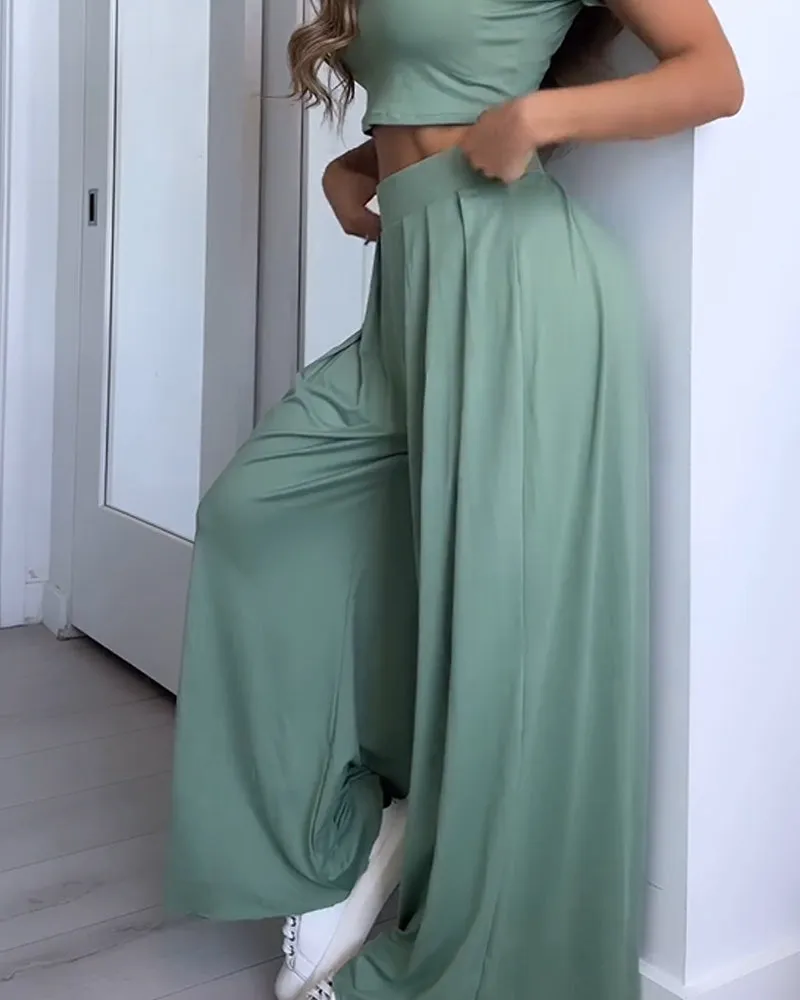Lucy Casual Wide Leg Pants