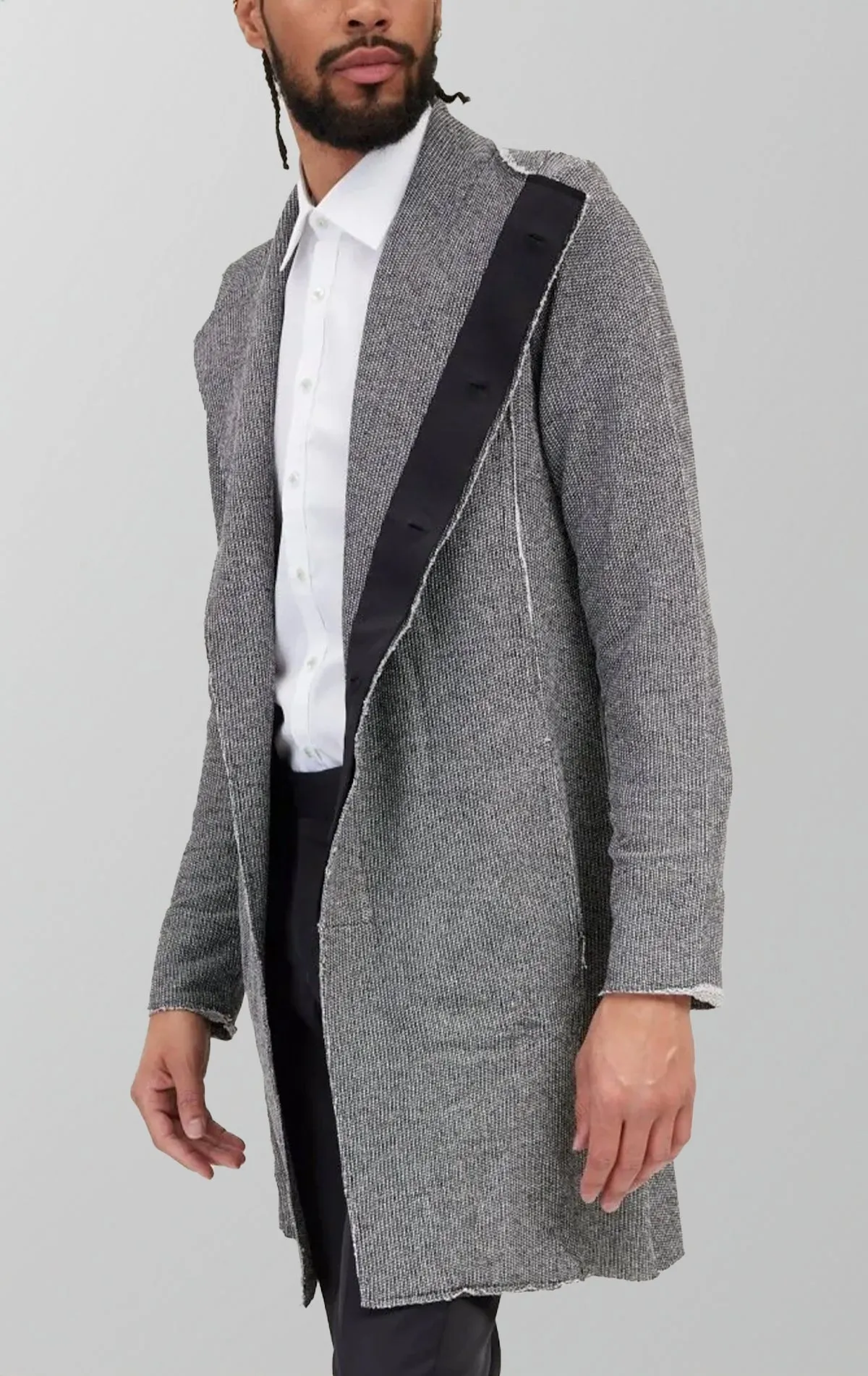 Matrix Long Cardigan