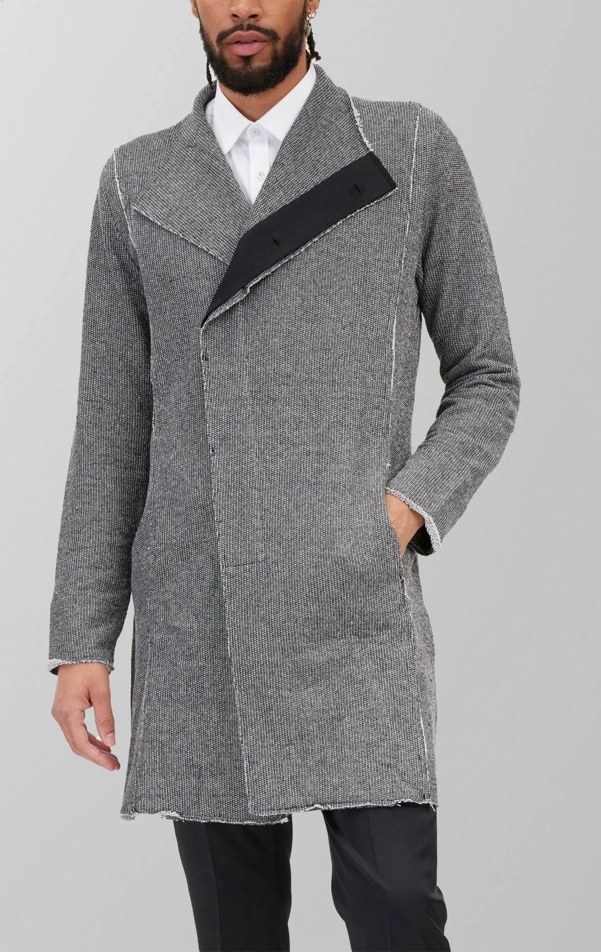 Matrix Long Cardigan