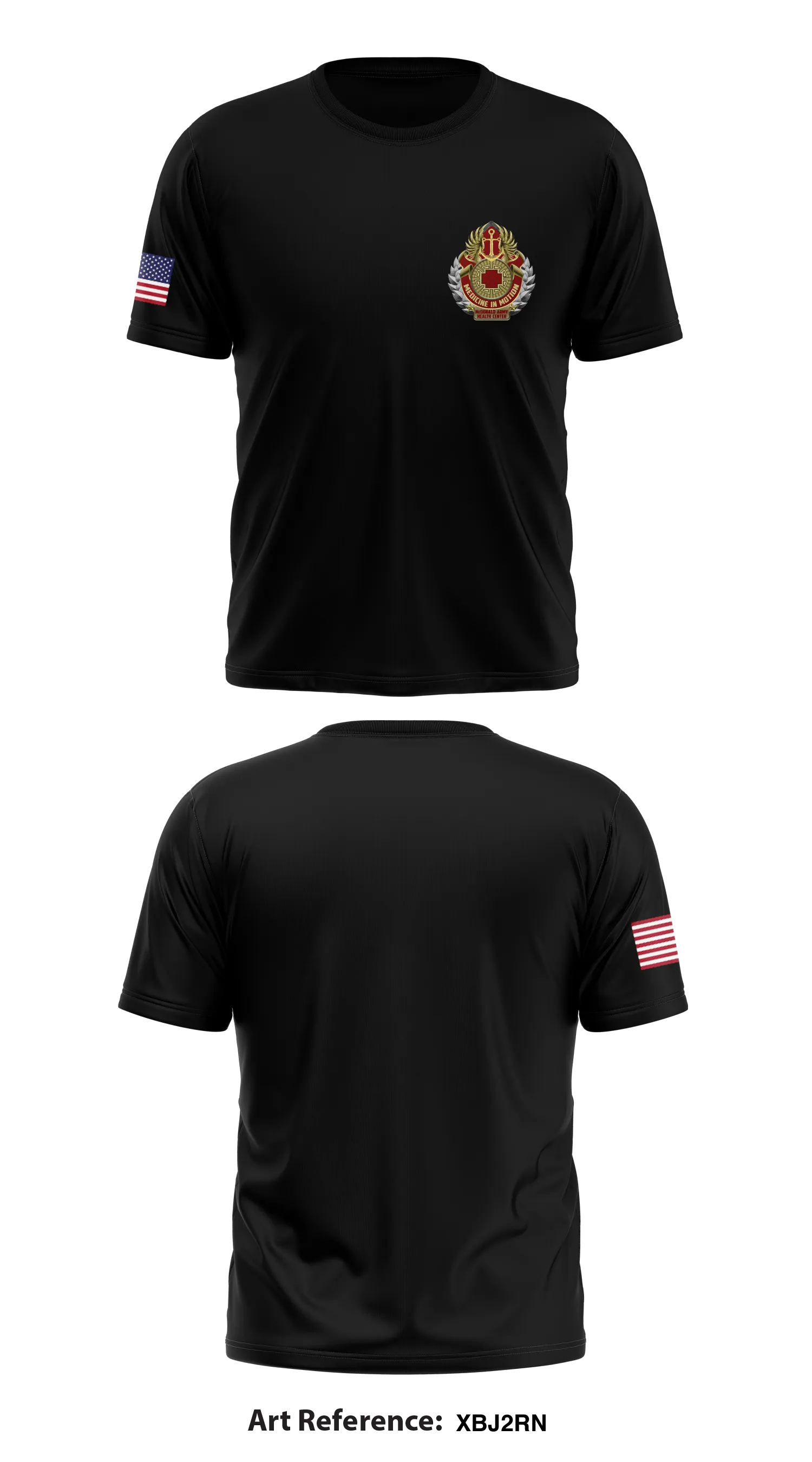 Mcdonald Army Health Center Store 1  Core Men's SS Performance Tee - XBj2rN