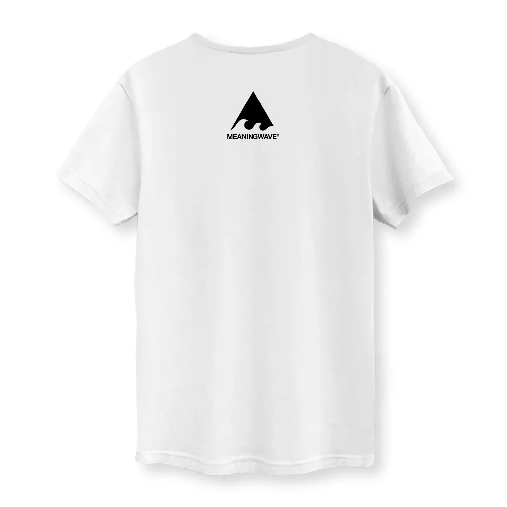 MEANINGWAVE RADIO ATHENA ANIME GLITCH  Men's Cotton T-Shirt