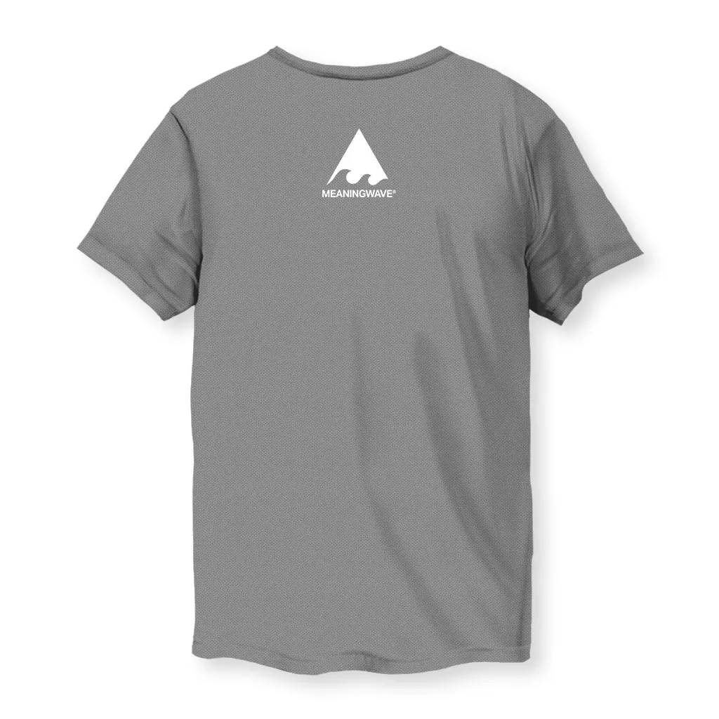 MEANINGWAVE RADIO ATHENA ANIME GLITCH  Men's Cotton T-Shirt