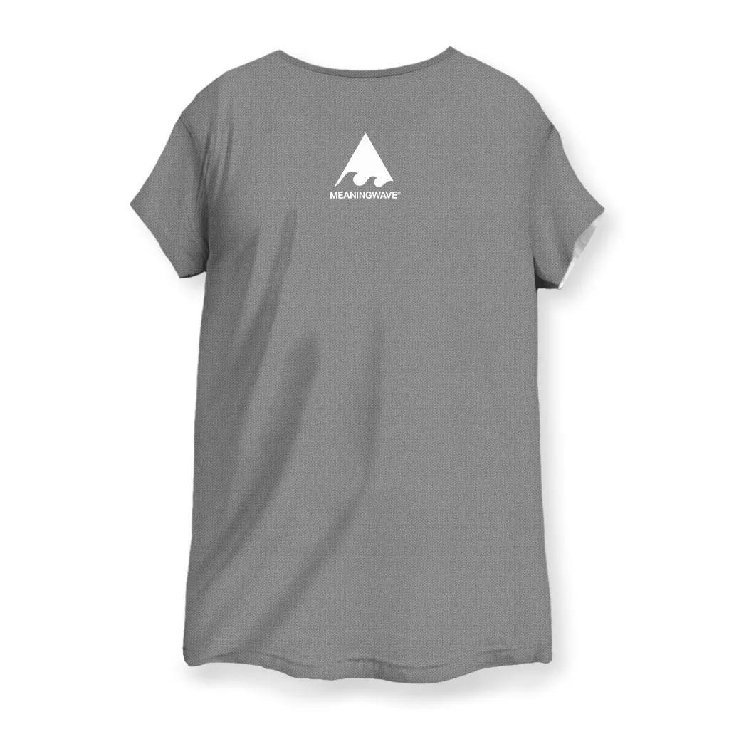 MEANINGWAVE RADIO ATHENA ANIME GLITCH  Women's Cotton T-Shirt