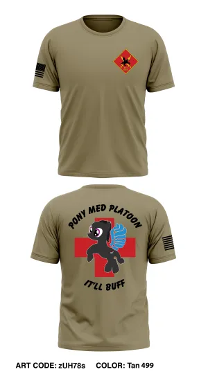 Med Plt, HHT, 2/11 ACR Core Men's SS Performance Tee - zUH78s
