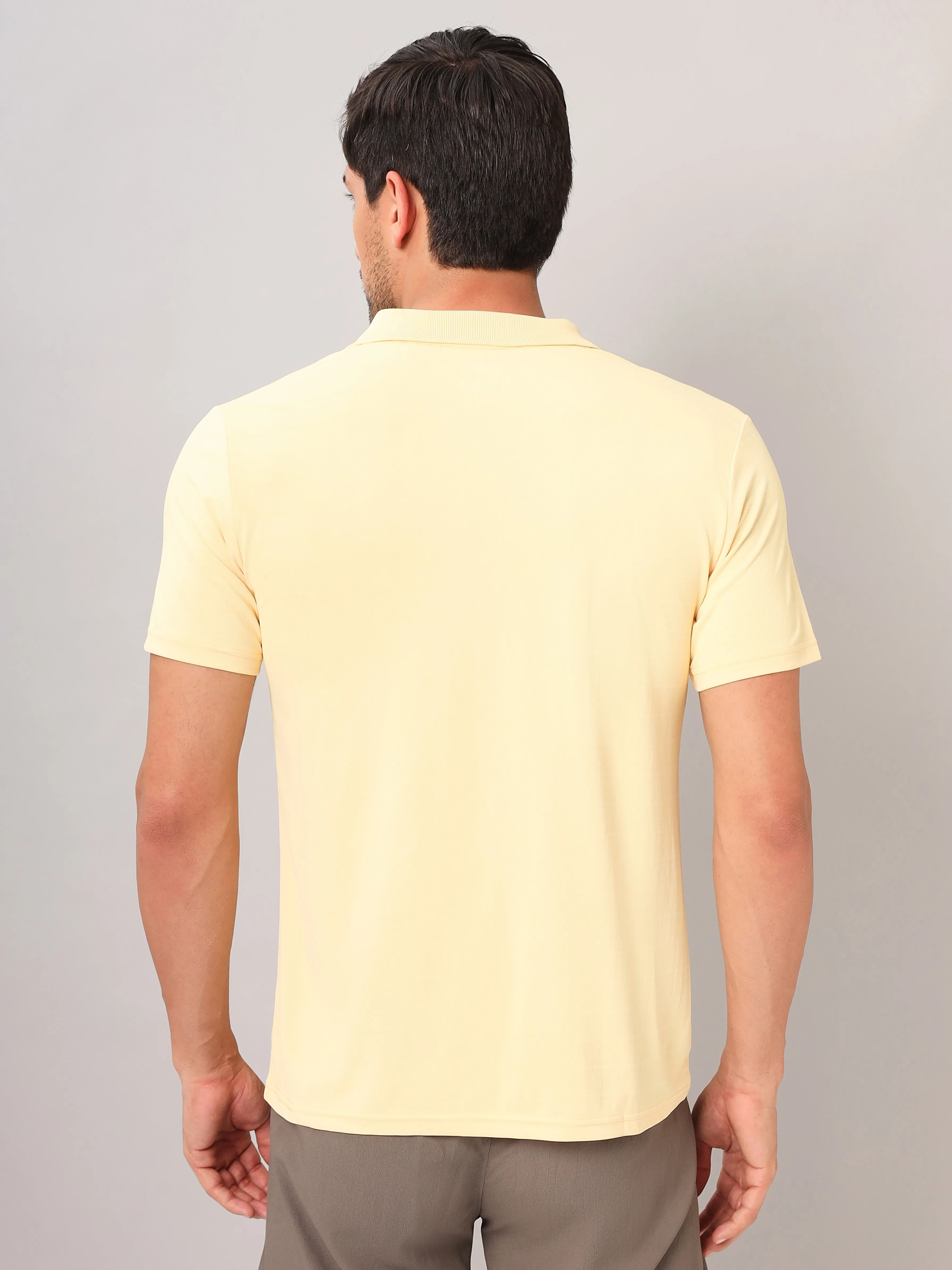 Men Self Design Slim Fit Polo T-shirt with AIRTEX STRIPES (Pack of 2)