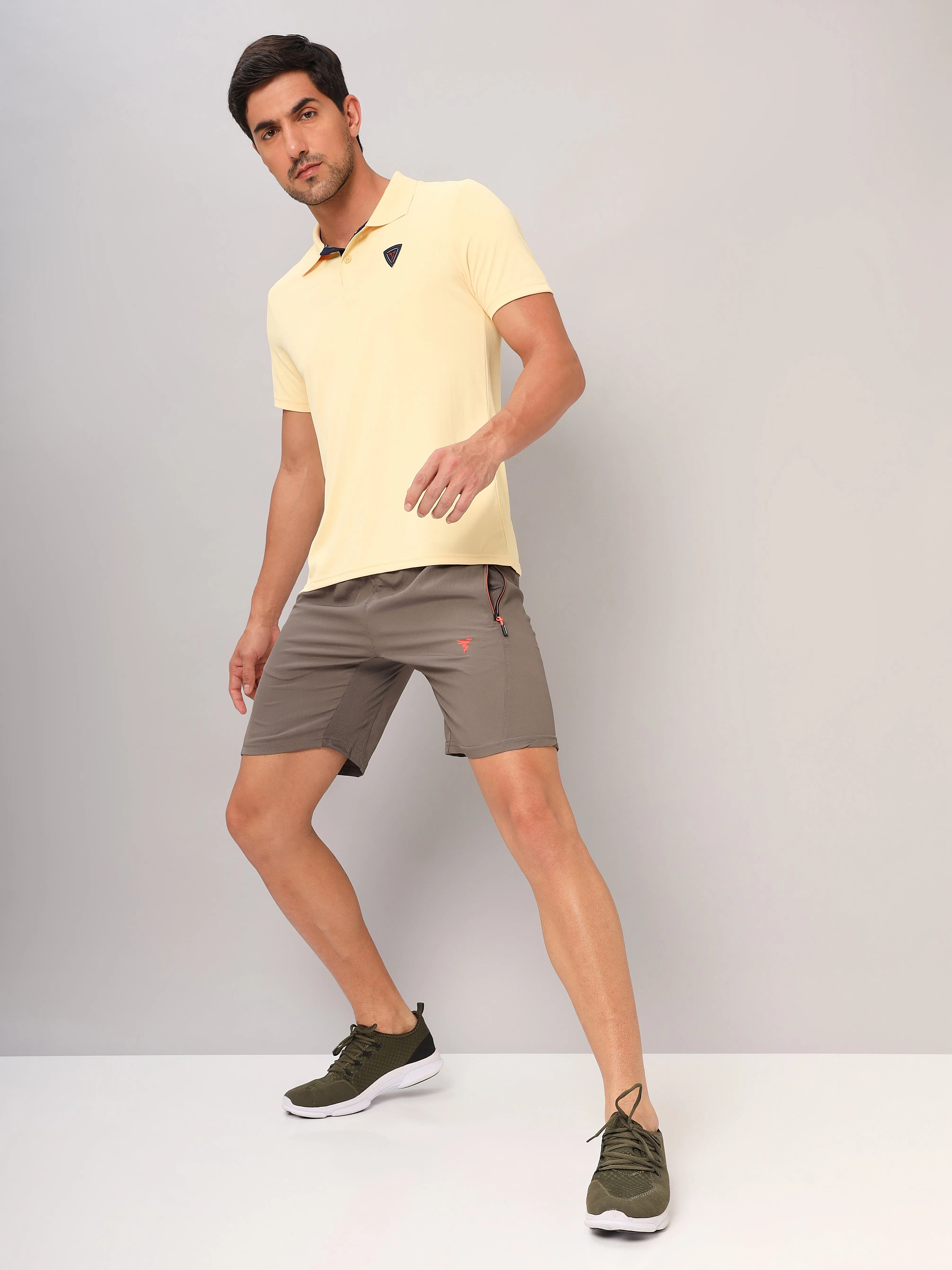 Men Self Design Slim Fit Polo T-shirt with AIRTEX STRIPES (Pack of 2)