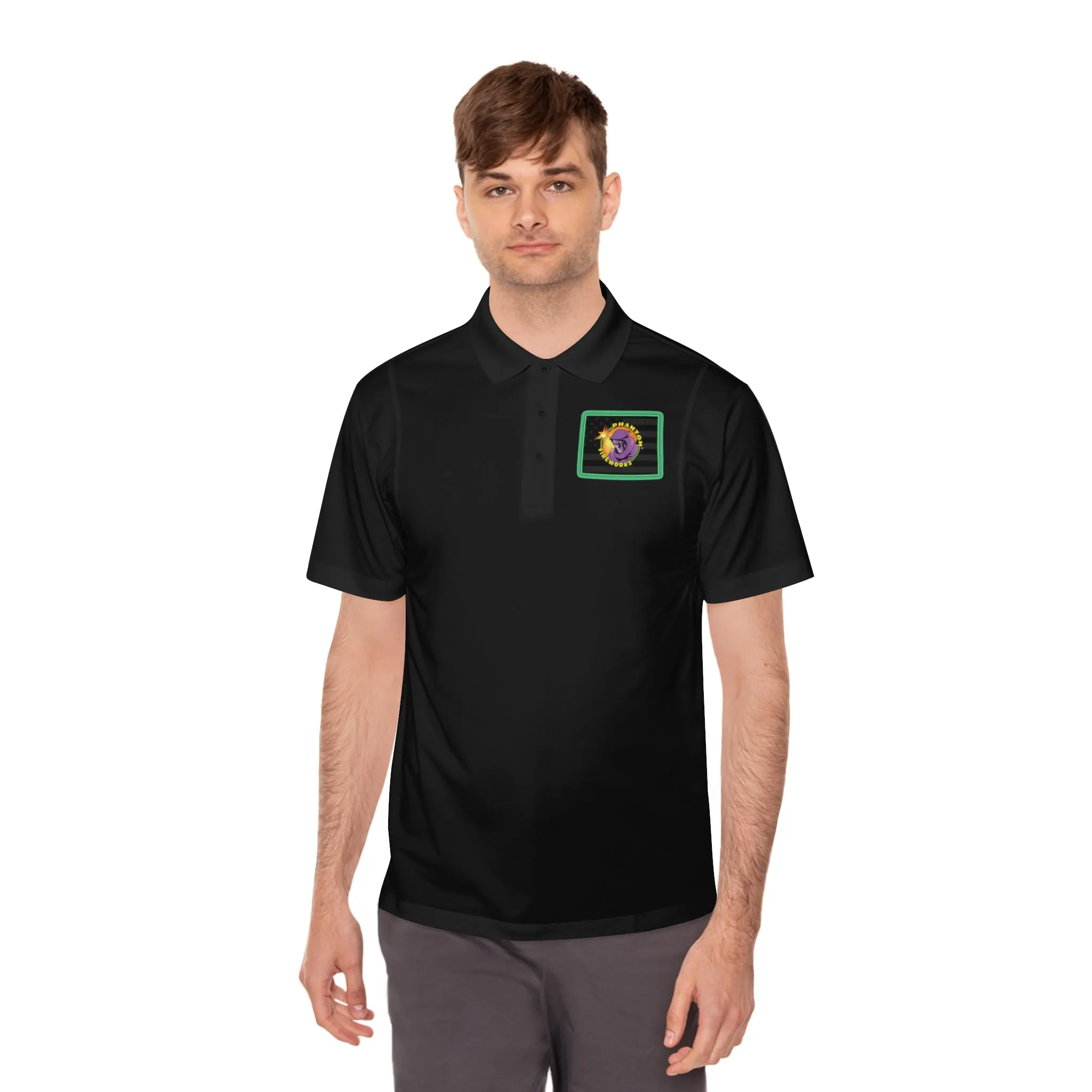 Men's Sport Polo Shirt WYOMING