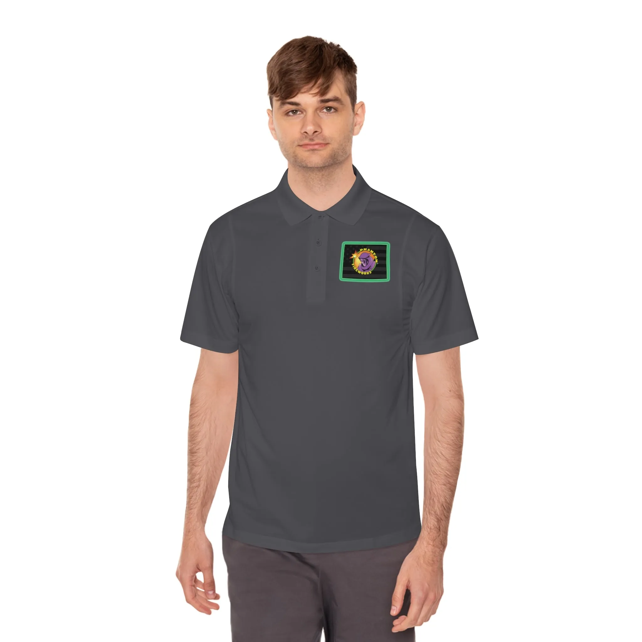 Men's Sport Polo Shirt WYOMING