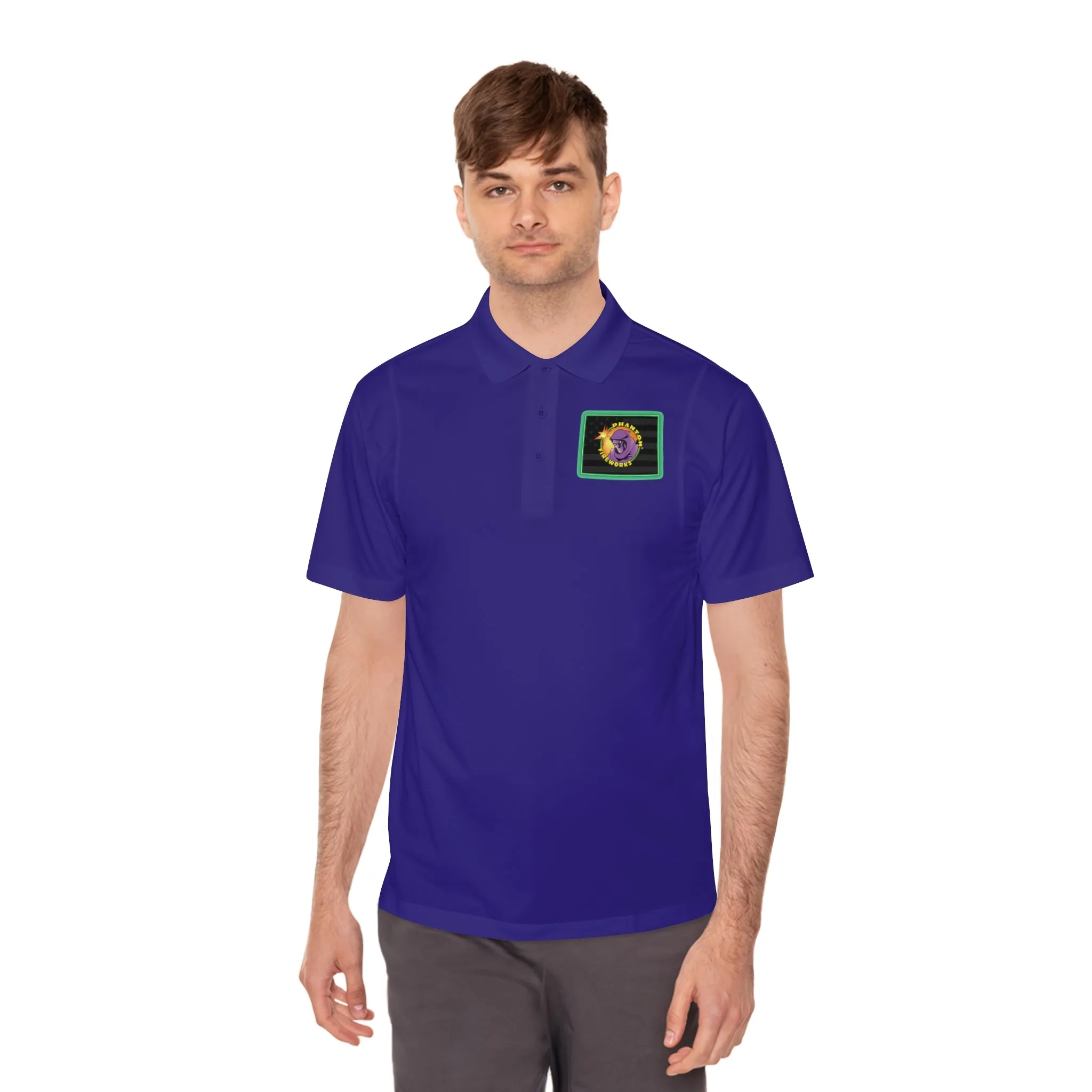 Men's Sport Polo Shirt WYOMING