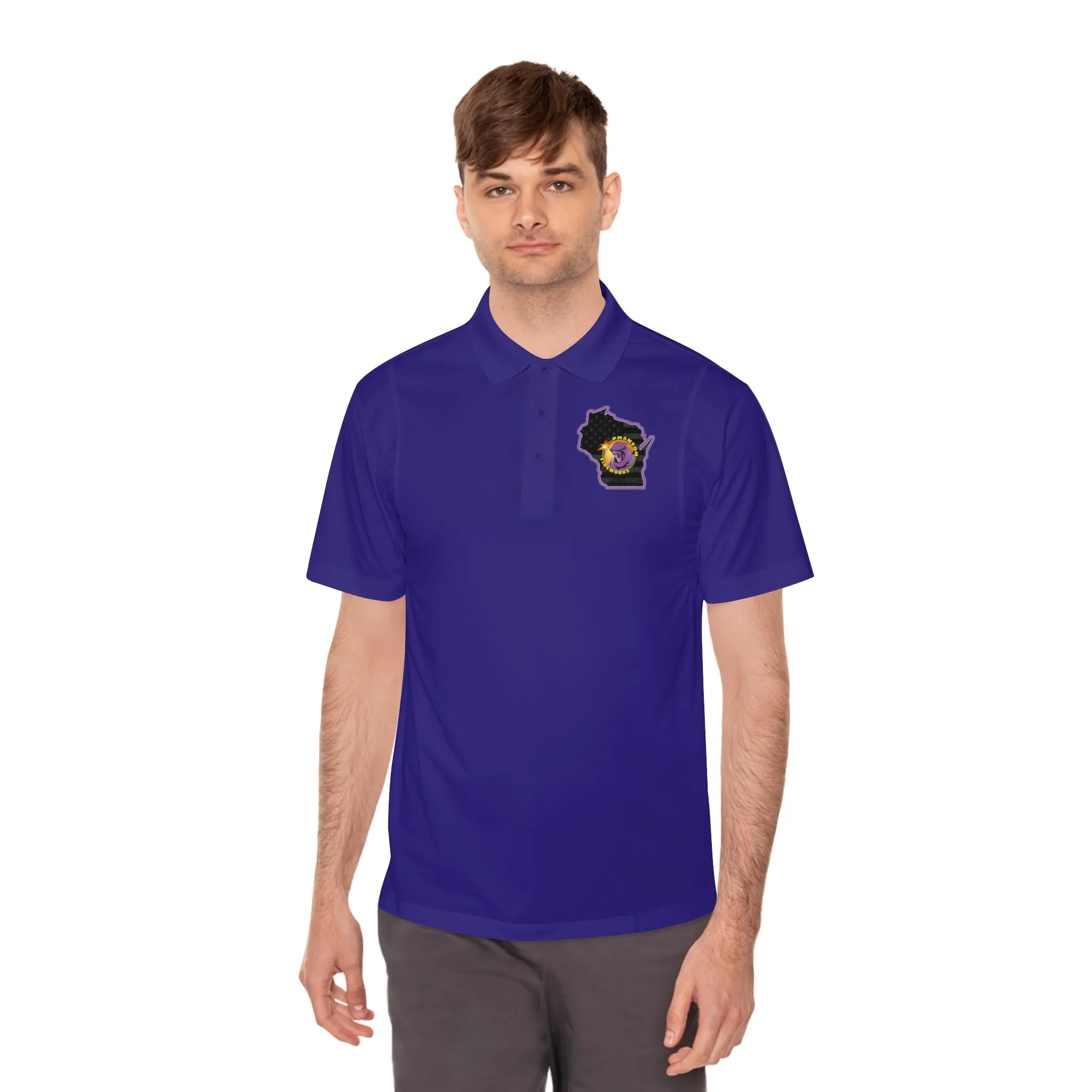 Men's Sport Polo WISCONSIN