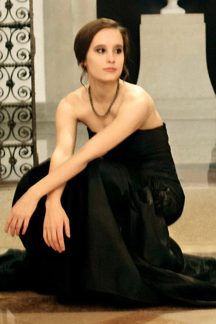 Mermaid Strapless Floor Length Chiffon Handmade Flower Glam Prom Dress