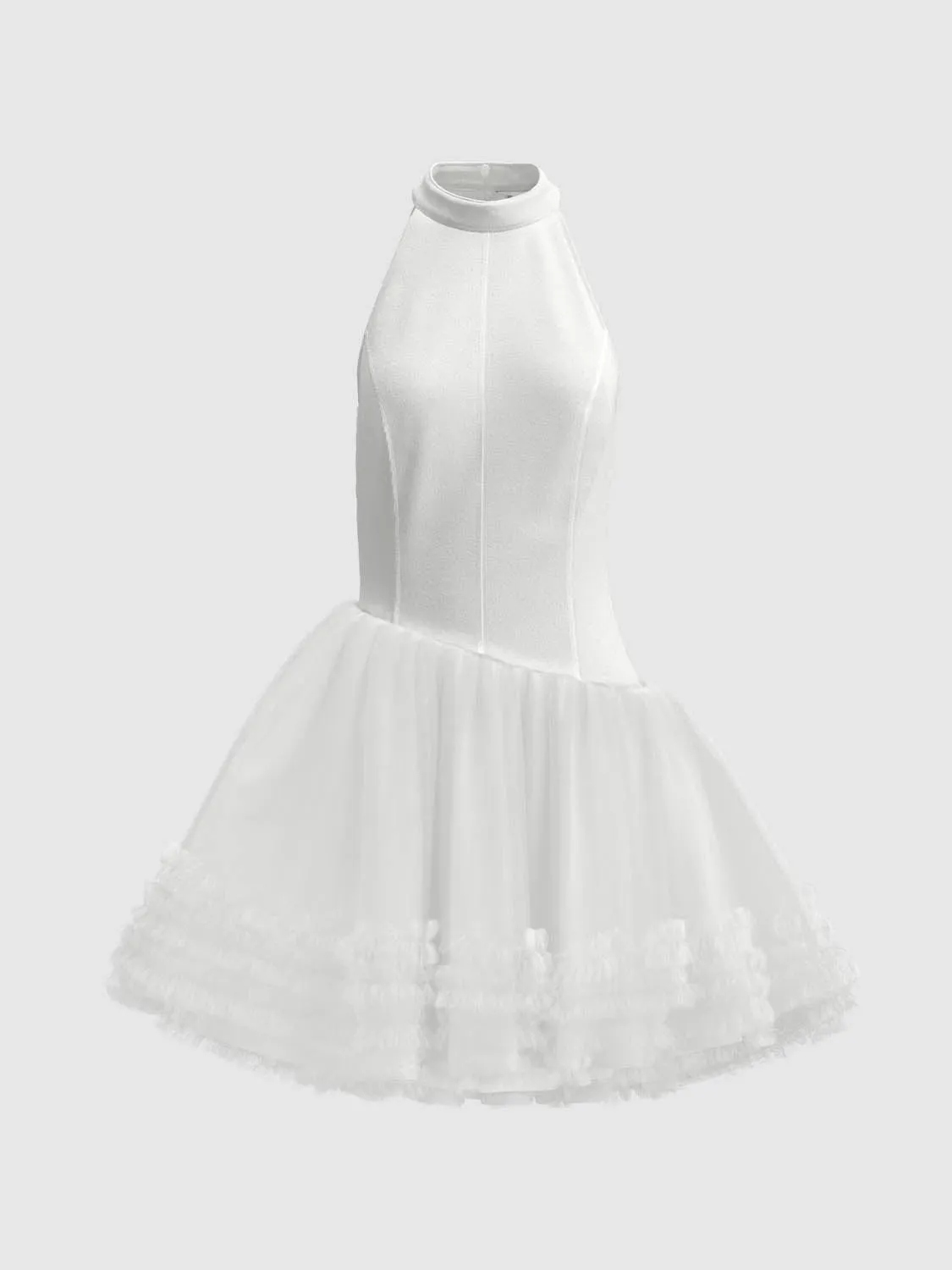 Mesh Sleeveless Dresses